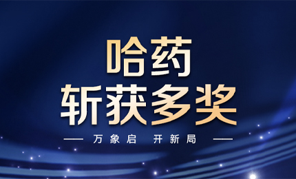 【喜讯】万象启，开新局，哈药斩获多枚奖项